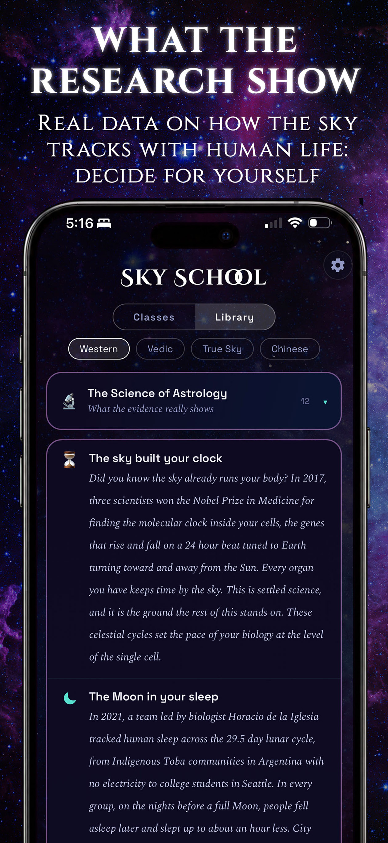 Sky School and the Science of Astrology library